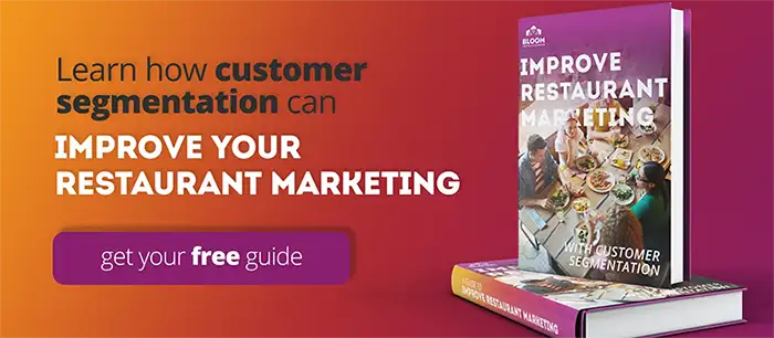 customer segmentation marketing technology for restaurants